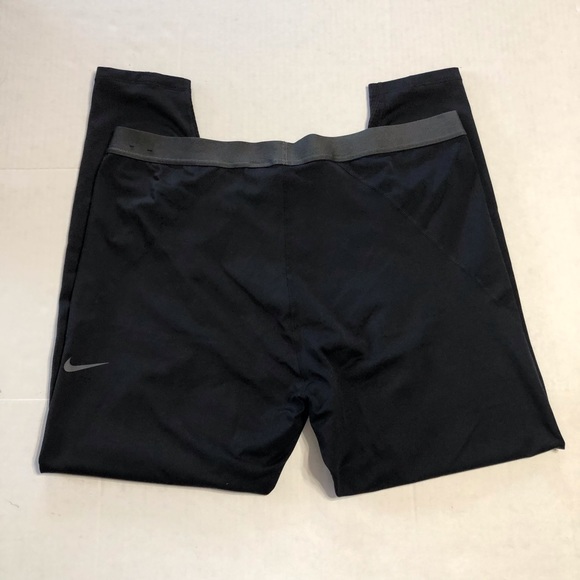 Nike Women’s Plus Pro Warm Black Tights 1049 - Picture 7 of 8